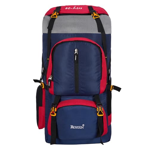 Image of 80L Travel Backpack for Outdoor Sport Camp Hiking Trekking Bag Camping Rucksack