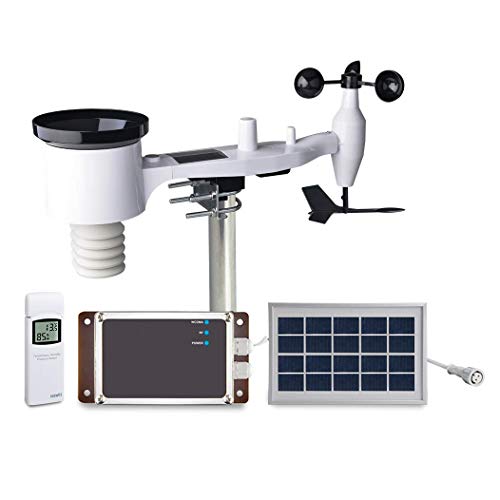 mobile weather station - ECOWITT WH6006E US 915 MHz Weather Station 7-in-1 Solar Powered Wireless 4G Cellular Weather Station with Remote Monitoring and SMS Alerts