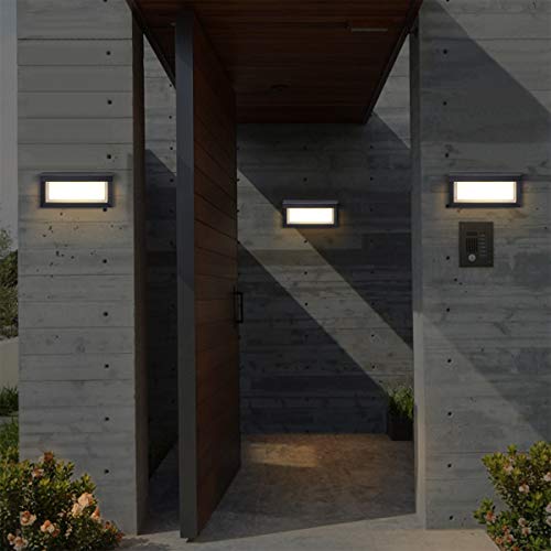 HAOFU 12W Applique da Parete Esterno Lampada da