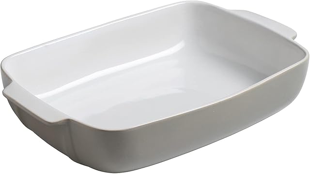 Pyrex 8013113.0 Signature Ceramic Stoneware Rectangular Dish 25 x 19 cm charcoal grey