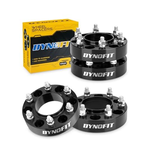 dynofit 6x5.5 Forged 1.5inch Hubcentric Wheel Spacer for 2019-2026 Ford Ranger Xlt…