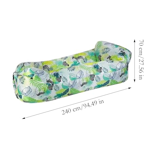 Canapé gonflable imperméable confortable lit pliable portable de salon - 6