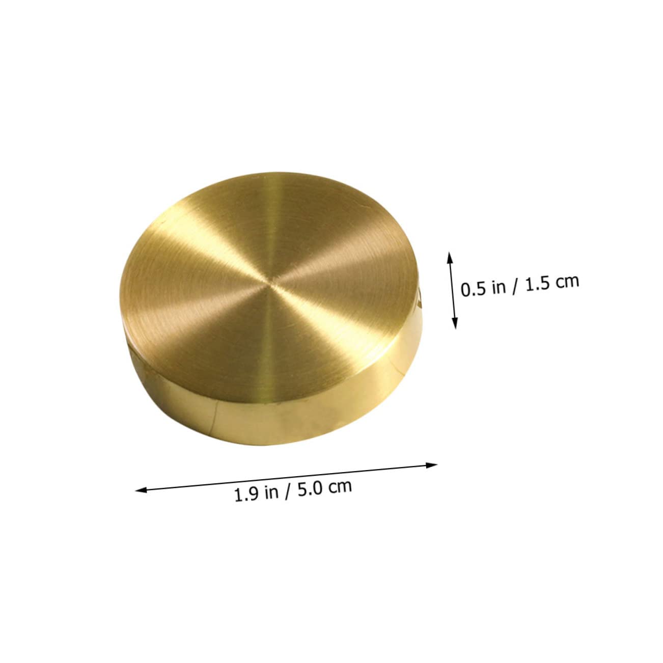 Operitacx 3st Briefbeschwerer Aus Messing Papiergewichte Schwer Schreibtisch-briefbeschwerer Für Männer Tintenstift Dekorative Briefbeschwerer Kalligraphie-briefbeschwerer Papierdekor Golden