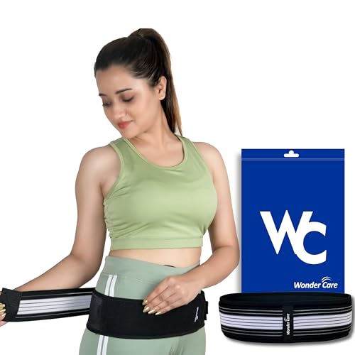 Image of Wonder Care SI joint hip belt for sciatica,Sacroiliac SI joint hip strap for back pain, Sciatica belt, Hip support Sciatica pain relief for men and women, Pelvic support (3XL)