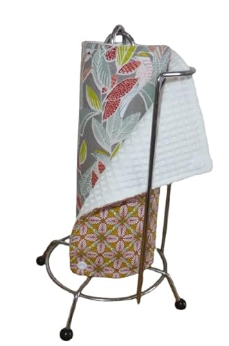 Ticlofil - Rouleau de 5 feuilles d’essuie-tout lavable réutilisable – Handmade - zéro déchet (E17)