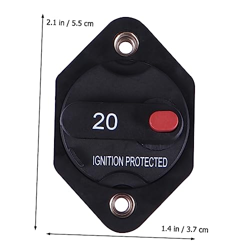 FAVOMOTO 3 Pecas Disjuntor Para Veículo Elétrico Rv Para Carro Circuito De Disjuntor Do Inversor Dis