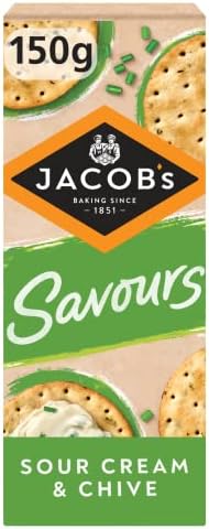 Jacob's Sour Cream & Chive Savours 150g