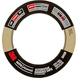 3M Automotive Masking Tape, 03430 – High-Performance Crepe Paper Tape for Precise Auto Paint Masking – Heat Resistant up to 250°F, 0.7 Inch x 105 Feet