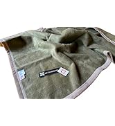 Amazon｜ダブル 暖かい毛布 スリープイン メリノ ウール毛布 公式三井