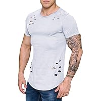Algopix Similar Product 12 - Kiasebu Mens Summer Casual Tee Shirts