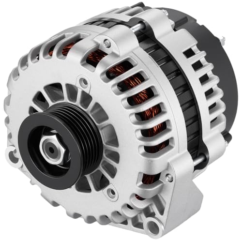 Image of BDFHYK 145A Alternator for Chevrolet Equinox 3.4L V6 2006, TG15C241 | For Pontiac Torrent 2006, 12V, Clockwise Rotation, 6-Groove