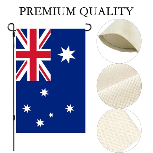 Drapeau australien 30x45cm double face décoration extérieure jardin