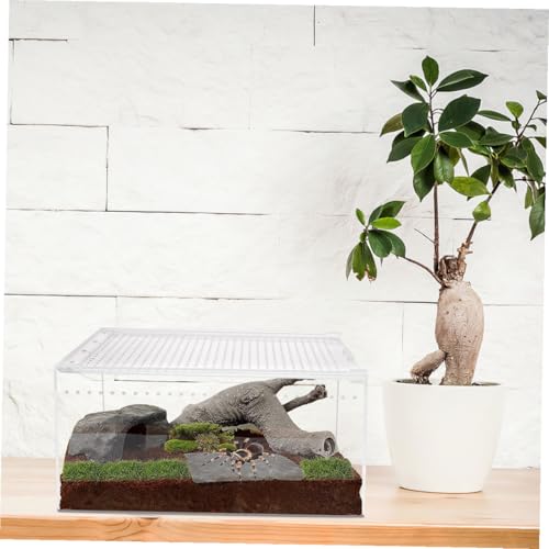 Vitrine pour reptiles évents étanches évite la fuite des escargots