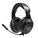 Cooler Master MH670 Cuffia Gaming Wireless Senza Fili Suono Surround Virtuale 7.1- Compatibile PC e Console Driver Audio Neodimio 50mm, Mic Ultra-Clear Boom e Struttura Portatile USB Tipo A/C/ 3.5mm