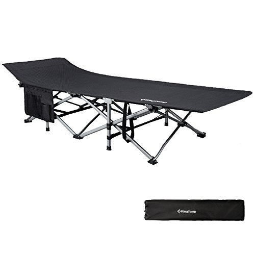 KingCamp Camping Cot Oversized for Adults 30" Wide 440 lbs Capacity, XXL Heavy
