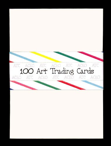 100 BLANK CREAM ACEO ATC ARTIST TRADING CARDS ~ DRAWING CARDSTOCK