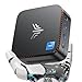 Produktbild NiPoGi E1 Mini PC mit ntel Alder Lake N97(Max 3,6 GHz) 16GB DDR4 1024GB SSD,Mini Computer Dual UHD Display 4K@60Hz HDMI 2.0+DP 1.4 Desktop PC mit Gigabit Ethernet/2.4+5G WiFi/Bluetooth für Büro