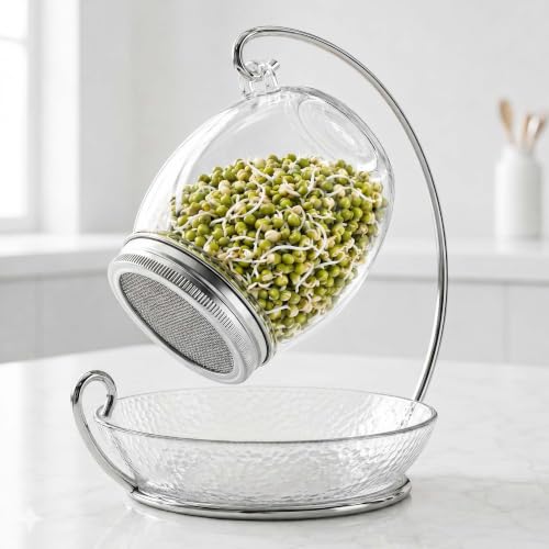 ALCEDIA Premium Sprouting Jar Kit