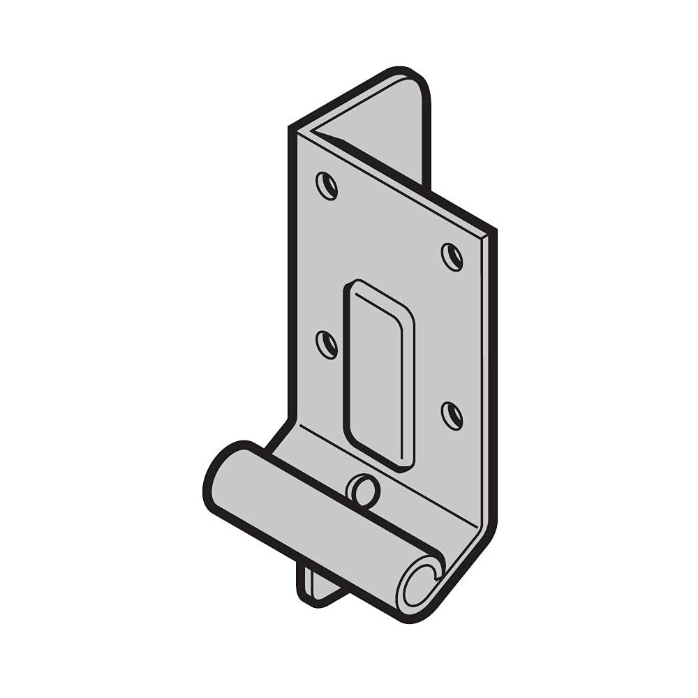 Hörmann Pieza de fijación (para puertas de garaje, herrajes Z, BZ, izquierda, elemento de conexión entre puerta de garaje y sistema de rodillos) 3055052