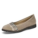 Pflegeleicht Gabor Ballerinas - Damen Halbschuhe - Slipper 54.106 54.106.42 Grau, EU 37
