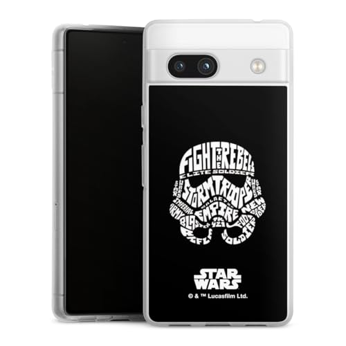 Coque Pixel 7a Stormtrooper en silicone flexible pour protéger votre smartphone