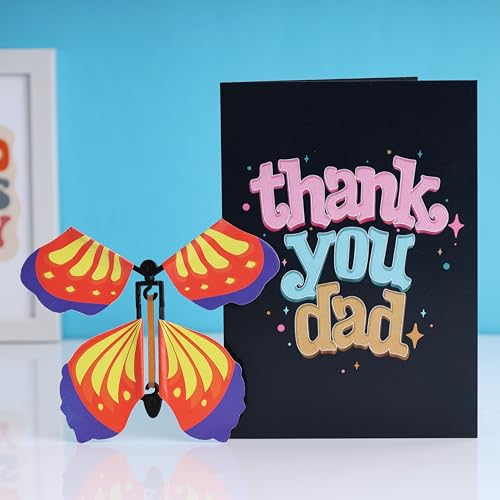 Image of Oye Happy - Butterfly Card for Dad- Father's Day Greeting Cards - Gift for Dad | Father | Daddy | Papa