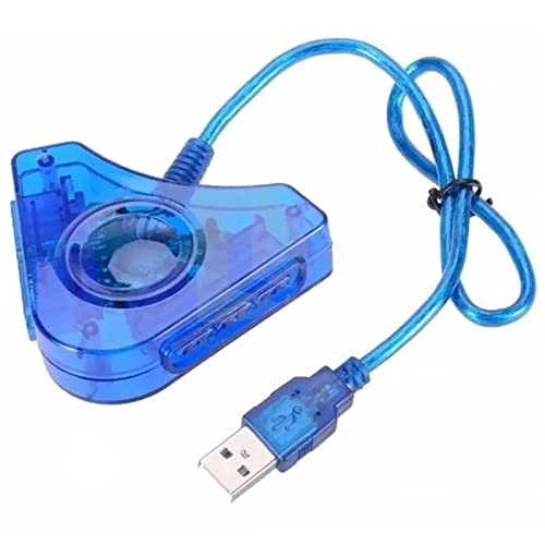 Tomantery Cable Adaptador a PC Conventer Plug and Play para XP 7 8, Material ABS Duradero para Interfaz de Joystick, Pequeño y Portátil para Jugadores