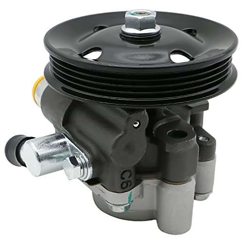 Chefull 21-5287 Power Steering Pump with Pulley Compatible with Toyota Camry 2002-2006 Lexus ES300 2002-2003 ES330 2004-2006 V6 3.0L 3.3L, Power Assits Pump 44320-33140