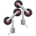 JGYHHJ Boat Trailer Double Wheel Bow Support Set of 2 23.2