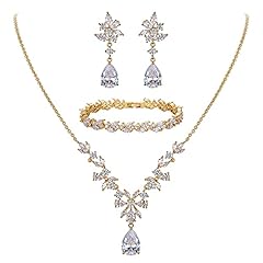 02-14K Gold-Necklace+Earrings+Bracelet