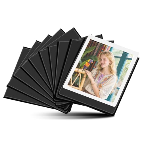 IMALPQPP 10x Marcos Magnéticos 9,1 x 8 cm Mini Marcos para Fotos