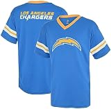Outerstuff NFL Kids Youth 4-20 Official Game Day Team Jersey (Regular, Los Angeles Chargers - Blue)