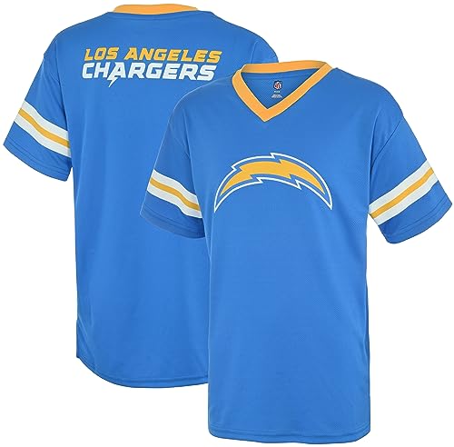 Outerstuff NFL Kids Youth 4-20 Official Game Day Team Jersey (Regular Los Angeles Chargers - Blue)