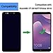 New LCD Touch Screen Assembly Compatible with Huawei Y7 2018 LDN-L01 LDN-LX3 / Y7 Prime 2018 LDN-LX1 LDN-L21 LDN-L22 / Y7 Pro 2018 / Nova 2 lite with Frame Black + Adhesive + Tools