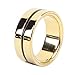 Smart Ring Fitness Tracker, Touch Control Health Tracker Ring, Body Temperature Sleep Monitor with High Water, for All Kinds of Weather Conditions (Size 9)