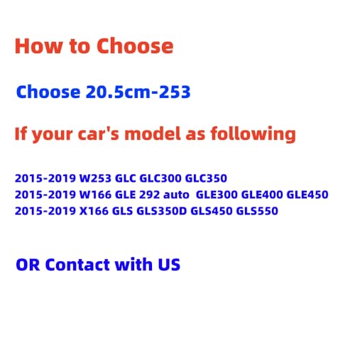 Image of Black Body with White LED Light 3D Badge Mirror Emblem Front Grille Star Illuminated Logo for MB auto 2015-2019 W253 GLC300 GLC350,W166 GLE300,GLE400,GLE450,X166 GLS350 GLS450 GLS550 (W253)