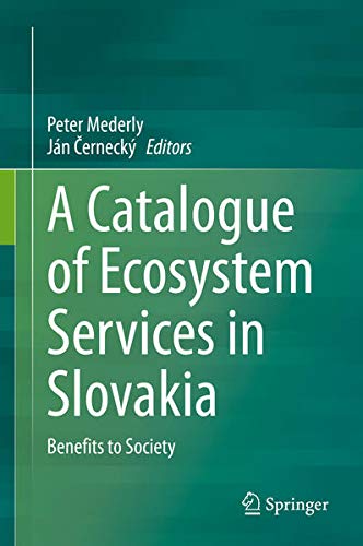 Buy A Catalogue of Ecosystem Services in Slovakia — BookShops.in