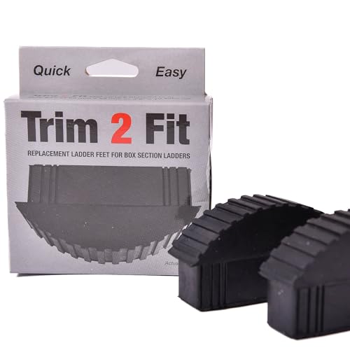 Trim 2 Fit Pies de Escalera de Goma de Repuesto - Cortados a Medida