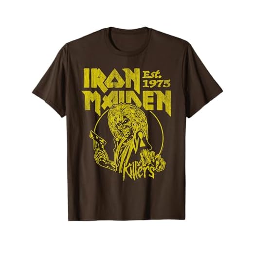 Iron Maiden - Killers Yellow Circle Camiseta