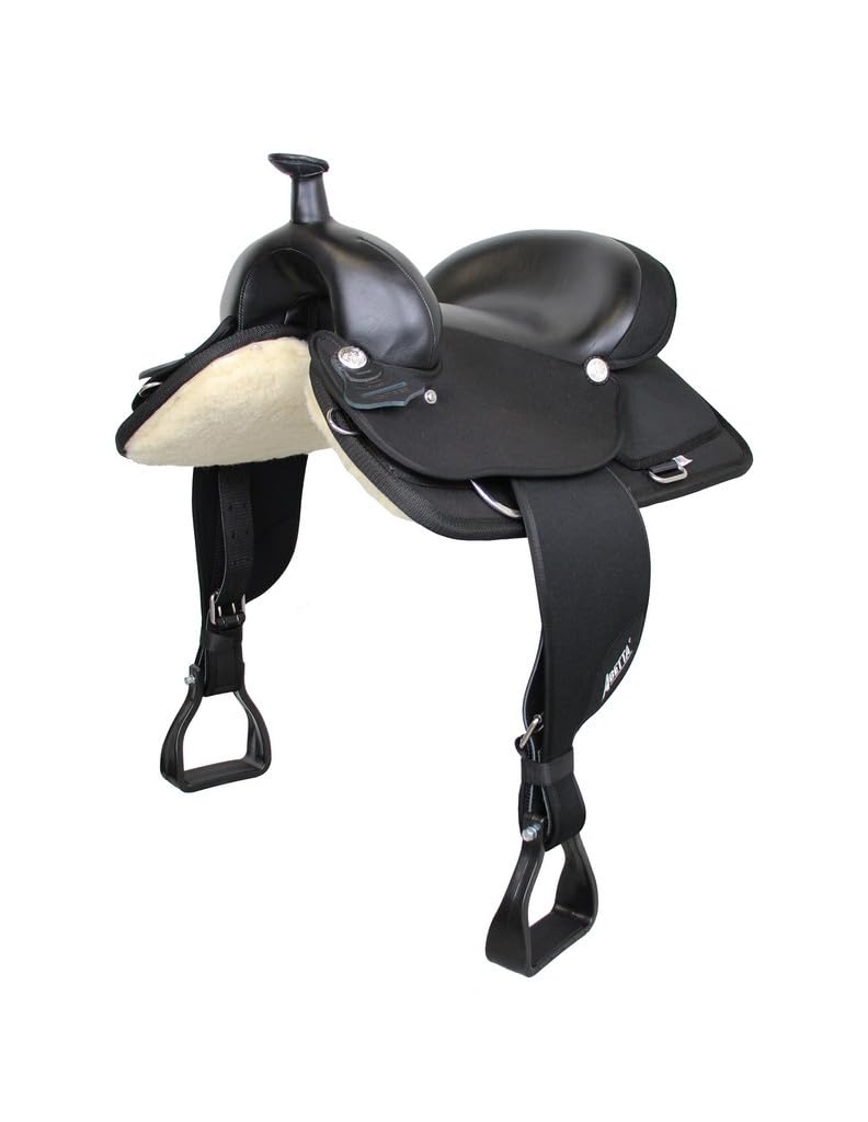 Abetta Cheyenne Comfort Saddle 16 Black