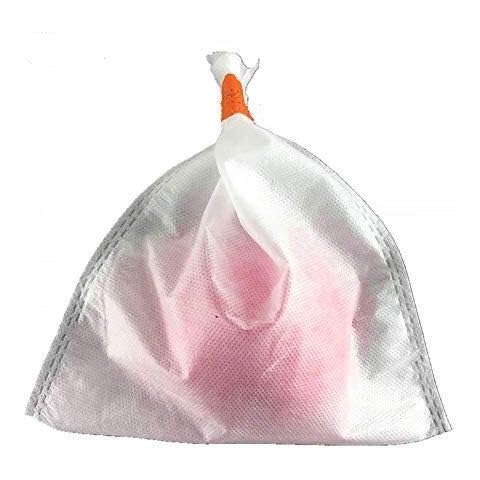 EASYBUY 50 PCS Fruit Plants Flowers Seeds Protection Netting Bags,fruit Insect Bird Proof Bag, Grape Bagging for Plant Fruits Flower,White,18 x 20cm Cover