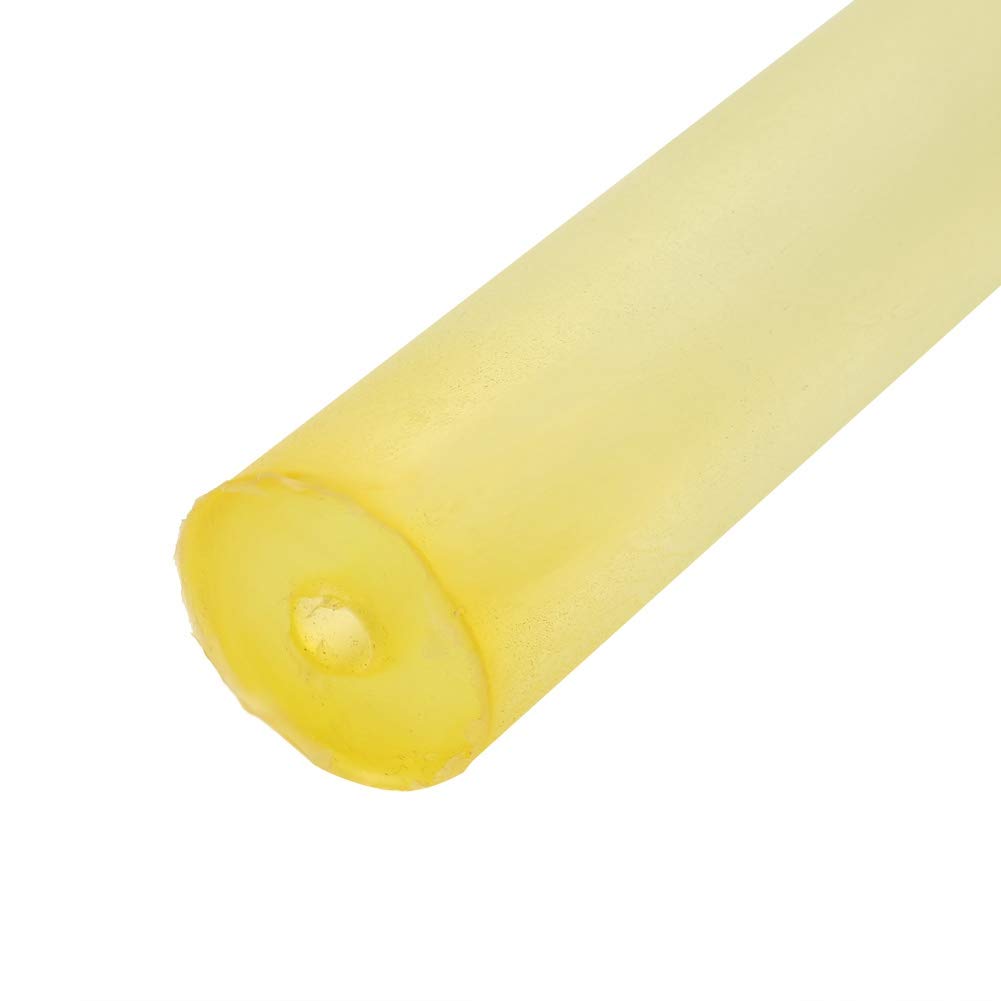 tige ronde creuse en polyuréthane, jaune, 20, 40mm, diamètre extérieur, alésage de 8mm, 500mm de Long, ressort de matrice idéal pour les machines (35 * 8 * 500(1pcs))