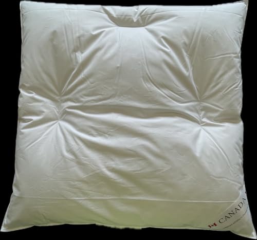 Bach's Betten Welt Mega Preis Canada Bauchschläferkissen Daunen- Federkissen 50/50 Soft Feeling 100% Natur DownPass NOMITE (80x80 cm)