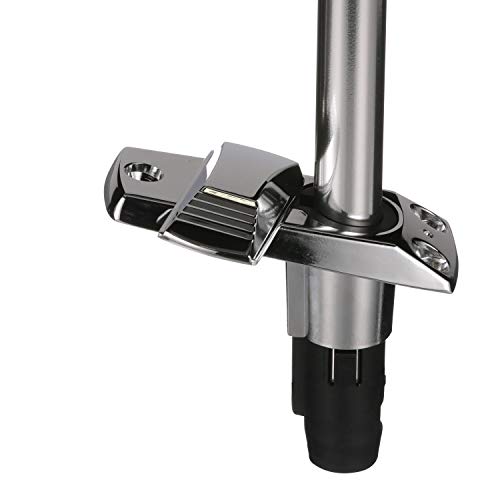 Attwood 7100A7 Stowaway Light With Plug-In Base, 24-Inch-Long Pole, 2-Mile 360-Degree Illumination For Boats Up To 65.6 Feet #TOP4