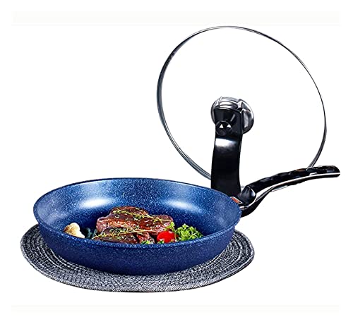 PACUM Sartén Wok de 20cm con zafiro, sartén antiadherente, sartén para carne de ternera, Cocina de Inducción, sartén multifuncional vision