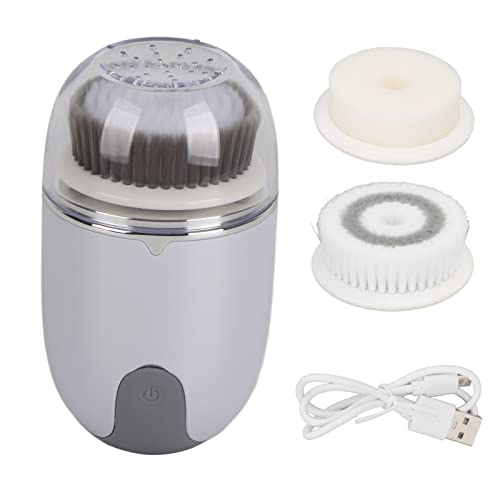 Limpiador facial eléctrico bluebone, cepillo de limpieza suave a prueba de polvo, limpieza profunda, 2 engranajes