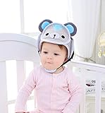【CASCO BABY HEAD】: Para los niños activos que están aprendiendo a caminar, a gatear y pararse, el casco protector de la cabeza definitivamente puede salvarla de múltiples golpes y moretones. También es adecuado para el uso diario al aire libre en interiores. (No es adecuado para el ciclismo)