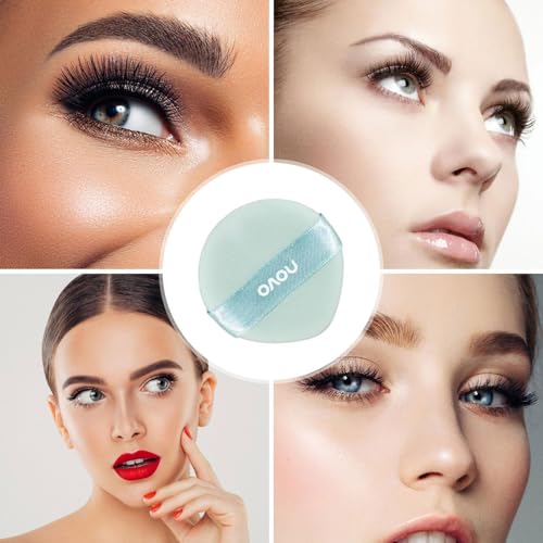 Applicateur de maquillage de bouffée, Face Powder Puff, Face Soft Triangle Makeup Puff, 6x Cosmetic Foundation Applicator Triangle Face Puff pour une utilisation humide et à sec, outils de maquillage – Image 5