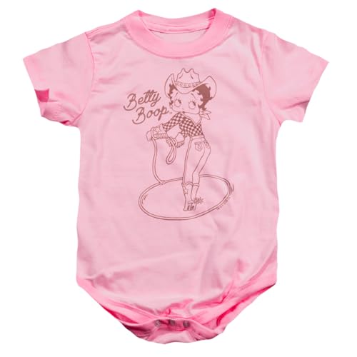 Image of Popfunk Betty Boop Cowgirl Rope Unisex Infant Snap Suit for Baby