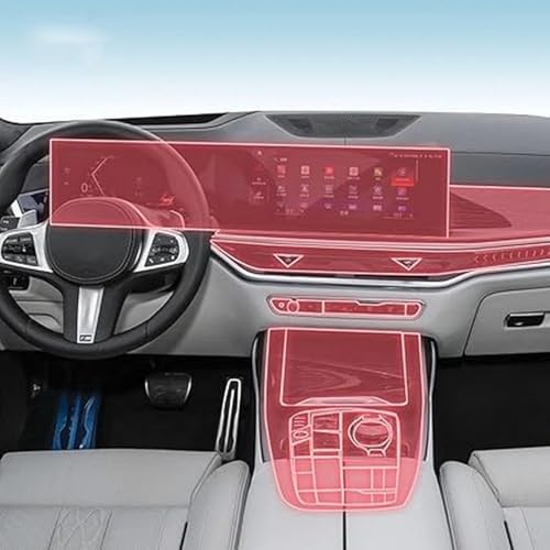 Película TPU para BMW X5 G65 evita rayas consola central
